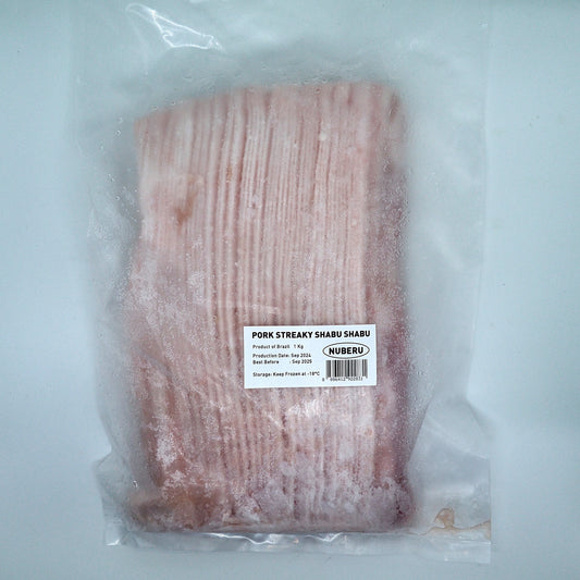 pork belly shabu slice 1kg