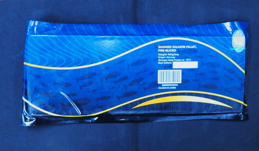 smoked salmon whole fillet presliced 1kg-1.2kg
